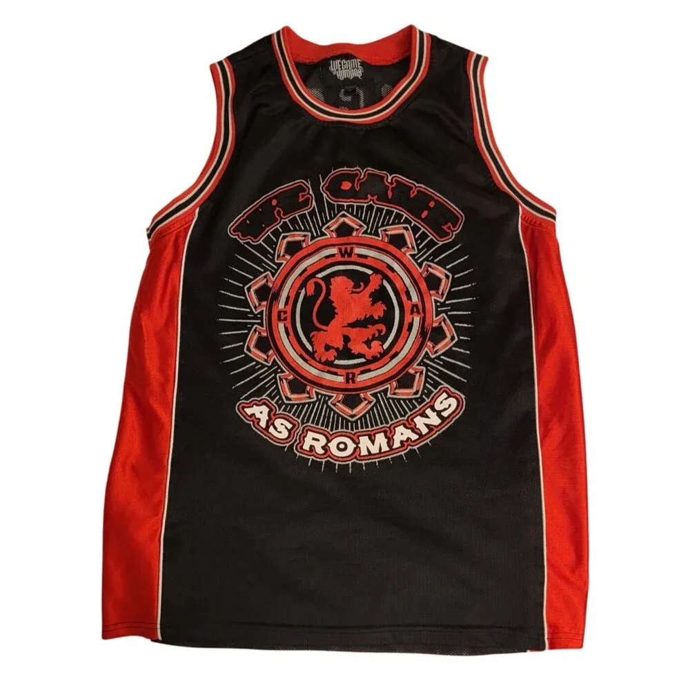 We Came As Romans Mens XL Basketball Jersey Black & Red Polyester - Picture 1 of 5